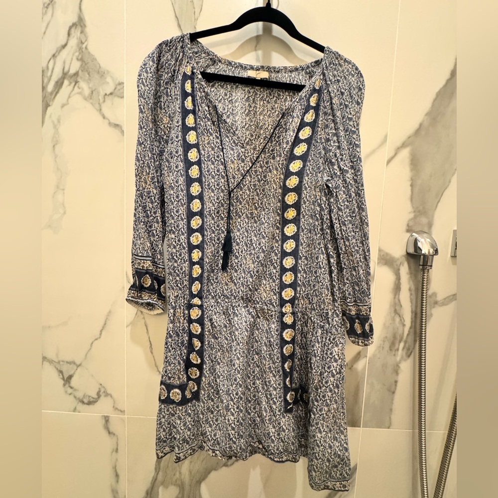 Joie Blue Patterned Dress